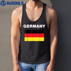 Germany German Flag Heritage  Ver 2 Tank Top