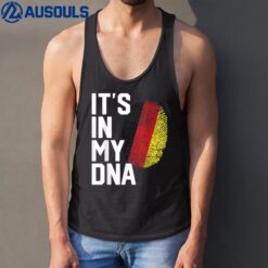 Germany German Flag Heritage Tank Top