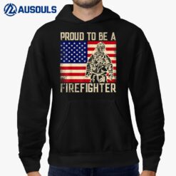 Gift For Fireman Proud To Be A Firefighter Hoodie