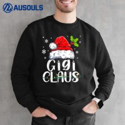 Gigi Claus Christmas Pajama Family Matching Xmas Sweatshirt