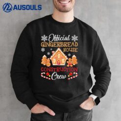 Gingerbread House Construction Crew Gingerbread Sweatshirt