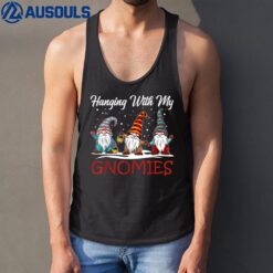 Gnome Family Christmas Shirts for Women Men - Buffalo Plaid Ver 2 Tank Top