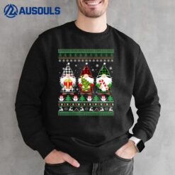 Gnome Ugly Sweater Funny Christmas Family Pajamas Gnomes Sweatshirt