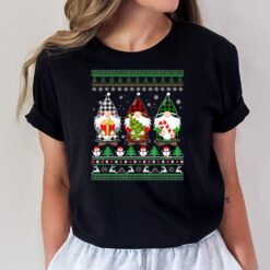 Gnome Ugly Sweater Funny Christmas Family Pajamas Gnomes T-Shirt