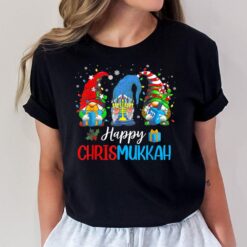 Gnomes Happy Chrismukkah Hanukkah Merry Christmas Pajamas T-Shirt