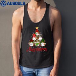 Gnomies Merry Christmas Tree Gnome Family Matching Pajamas Tank Top