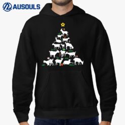 Goat Christmas Tree Apparel - Goat Christmas Hoodie