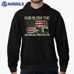 God Bless American Firefighter Hoodie