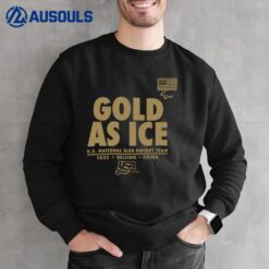 Gold As Ice U.S. National Sled Hockey Team Sweatshirt