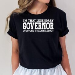 Governor Job Title Employee Funny Worker Profession Governor T-Shirt