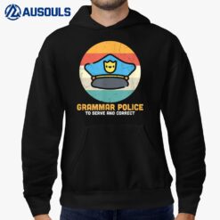 Grammar Police Funny Costume Hoodie