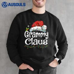 Grammy Claus Christmas Family Group Matching PJs Xmas Light Sweatshirt