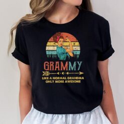 Grammy Like A Normal Grandma Only More Awesome Women Grandma T-Shirt