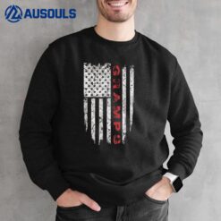 Gramps American Flag  Grandpa Gifts Sweatshirt