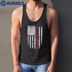 Gramps American Flag  Grandpa Gifts Tank Top