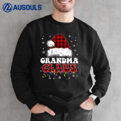 Grandma Claus Funny Santa Claus Matching Family Pajamas Sweatshirt