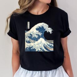 Great Wave off Kanagawa Retro Japanese Art T-Shirt