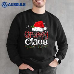 Grumpy Claus Santa Funny Christmas Pajama Matching Family Sweatshirt