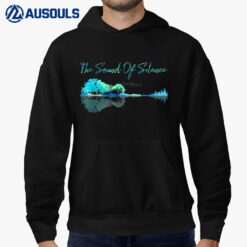 Guitar Artwork The Sound Of Silence - Nature Guitar Mixed Hoodie