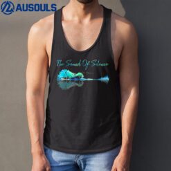 Guitar Artwork The Sound Of Silence - Nature Guitar Mixed Tank Top