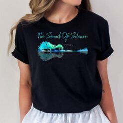 Guitar Artwork The Sound Of Silence - Nature Guitar Mixed T-Shirt