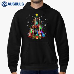 Guitar Christmas Tree Funny Guitarist Christmas Lover Hoodie