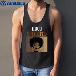 HBCU Educated Historical Black Colleges Universities Tank Top
