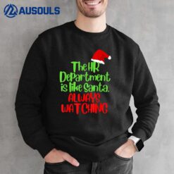 HR Human Resources Funny Holiday Christmas Sweatshirt