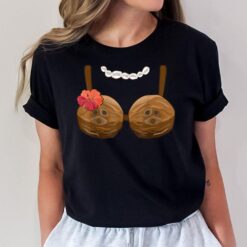 Halloween Coconut Bra Costume Coconut Halloween T-Shirt