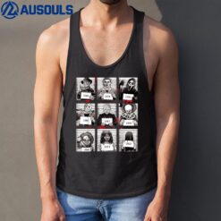 Halloween Creepy Legends Killer Mugshots Horror Fans Gifts Tank Top