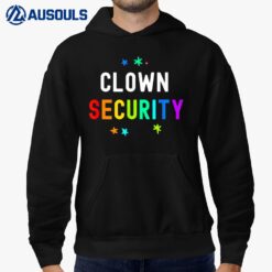 Halloween Dad Mom Daughter Adult Costume Clown Security Hoodie