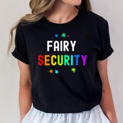 Halloween Dad Mom Daughter Adult Costume Fairy Security T-Shirt