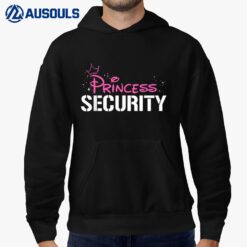 Halloween Dad Mom Daughter Adult Costume Princess Security Hoodie