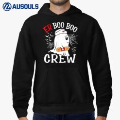 Halloween ER Costume ER Boo Boo Crew Nurse Ghost Nursing Hoodie