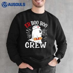 Halloween ER Costume ER Boo Boo Crew Nurse Ghost Nursing Sweatshirt