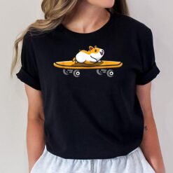Hamster Skater Hamster Skateboard Hamster Lover Gift T-Shirt