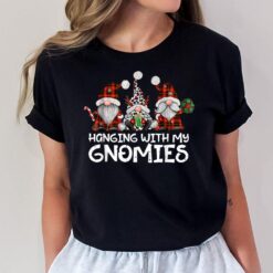 Hanging With My Gnomies Family Christmas Gnome Women Kids T-Shirt