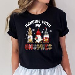 Hanging With My Gnomies Gnomes Christmas Family Pajamas T-Shirt