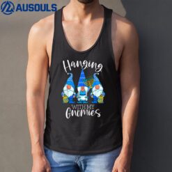 Hanging With My Gnomies Hanukkah Jewish Gnomes Chanukah Tank Top