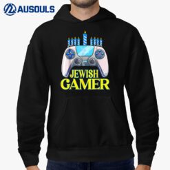 Hanukkah Jewish Gamer Video Game Christmas Xmas Boys Hoodie