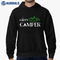 Happy Camper Camping Funny Gift Men Women Kids Hoodie