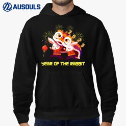 Happy Chinese New Year 2023 Year Of The Rabbit Lion Dance Hoodie