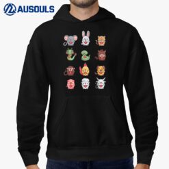 Happy Chinese New Year 2023 Year Of The Rabbit Zodiac Lunar Hoodie