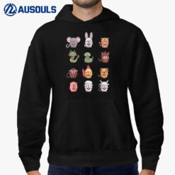 Happy Chinese New Year 2023 Year of The Rabbit Zodiac Lunar Hoodie