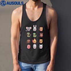 Happy Chinese New Year 2023 Year of The Rabbit Zodiac Lunar Tank Top