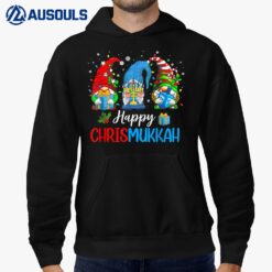 Happy Chrismukkah Gnomes Merry Christmas and Happy Hanukkah Hoodie