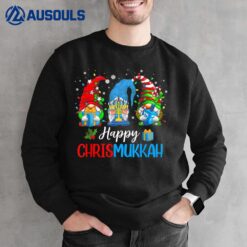 Happy Chrismukkah Gnomes Merry Christmas and Happy Hanukkah Sweatshirt