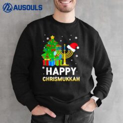 Happy Chrismukkah Jewish Christmas Hanukkah Holiday Chanukah Sweatshirt