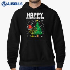 Happy Christmukkah Jewish Christmas Hanukkah Chanukah Gift  Ver 2 Hoodie