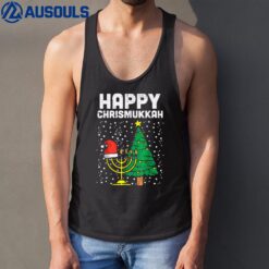 Happy Christmukkah Jewish Christmas Hanukkah Chanukah Gift  Ver 2 Tank Top